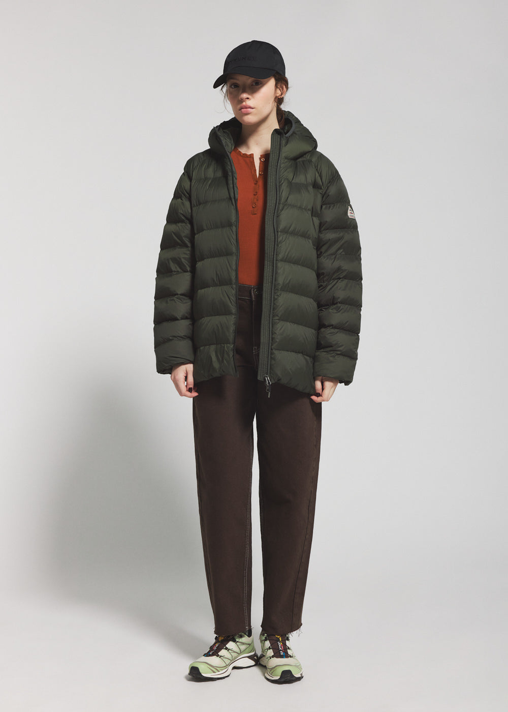 Doudoune à capuche homme Pyrenex Arial khaki