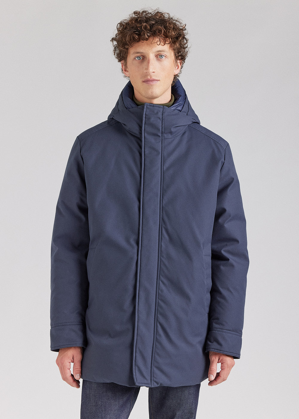 Manteau parka homme Pyrenex Balme Bleu Marine