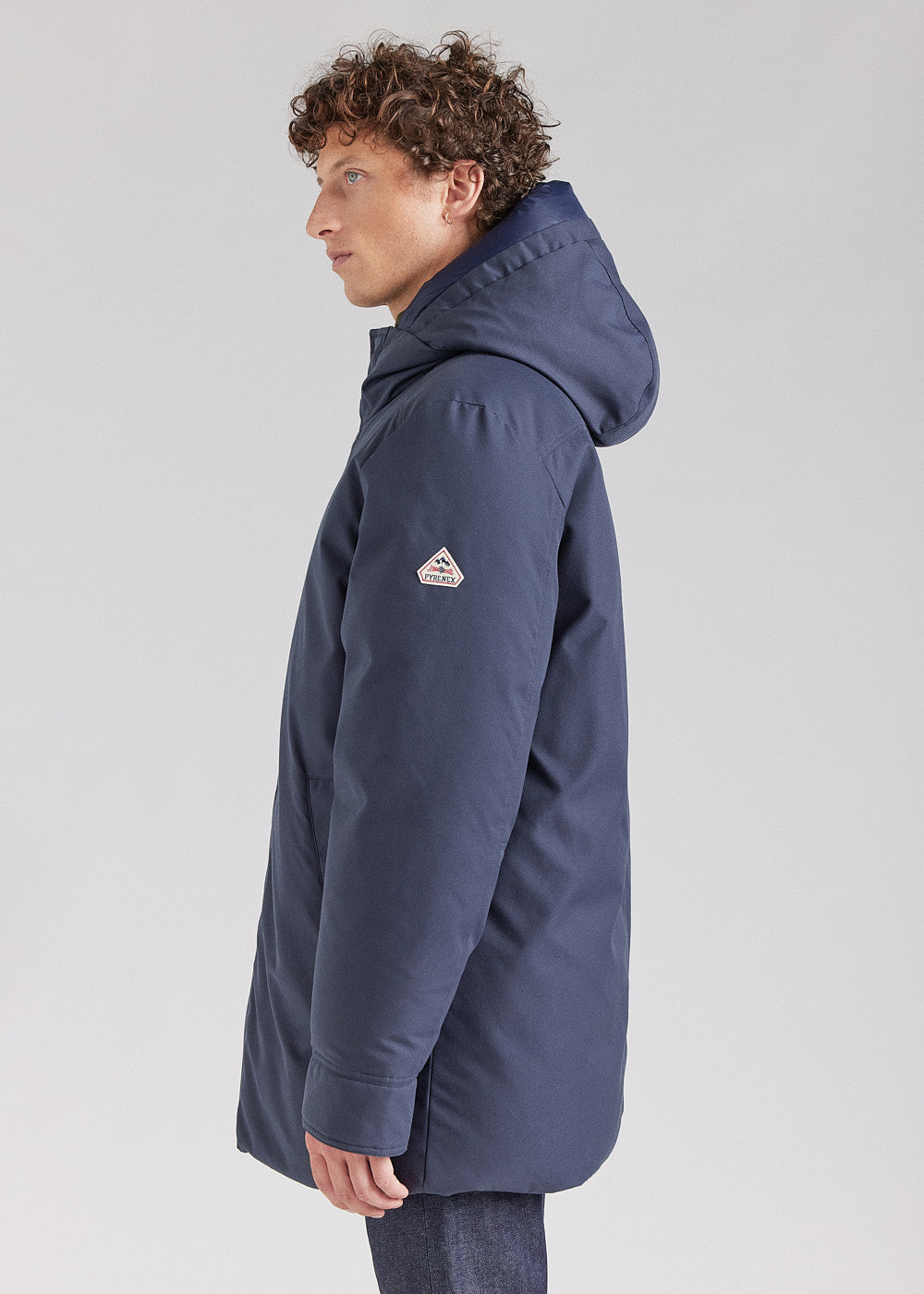 Manteau parka homme Pyrenex Balme Bleu Marine