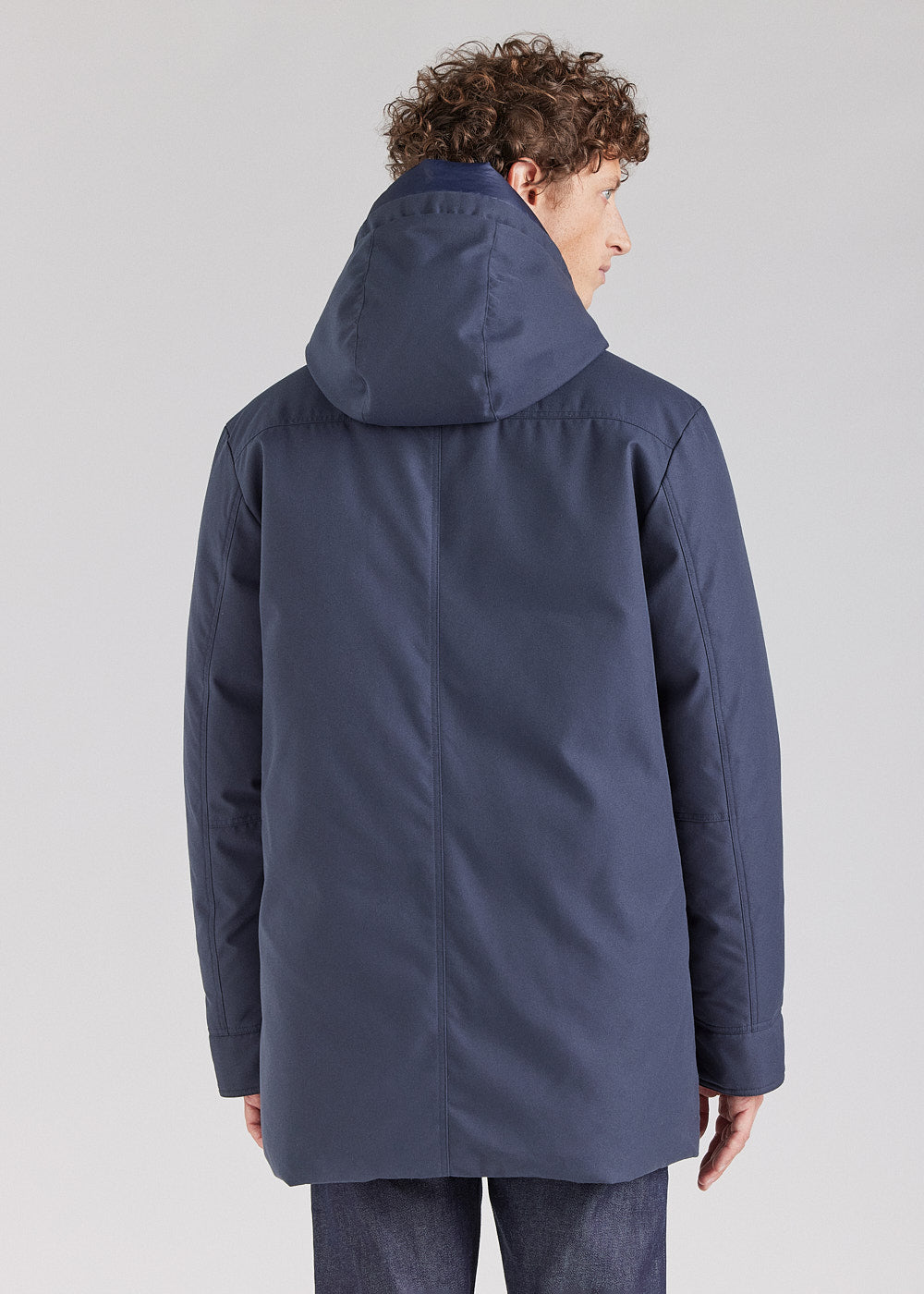 Manteau parka homme Pyrenex Balme Bleu Marine