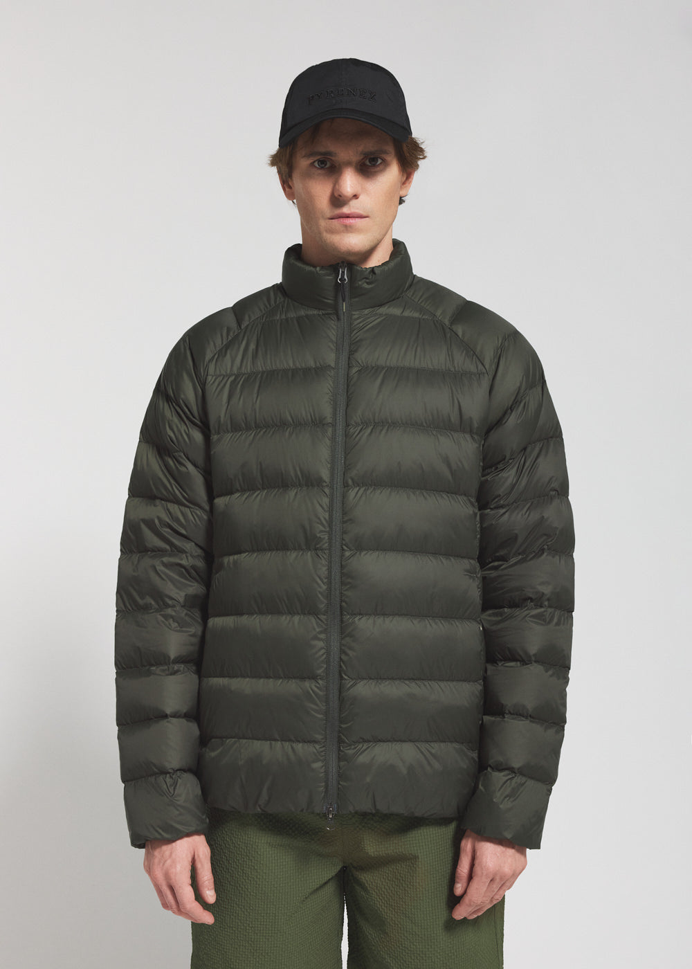 Doudoune ultra légère homme Pyrenex Arial khaki