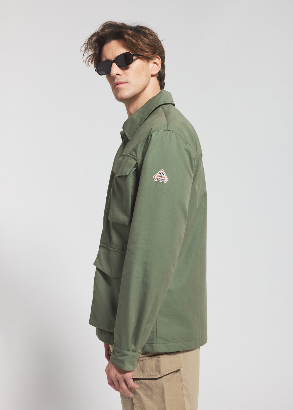 Veste légère homme Pyrenex Field khaki