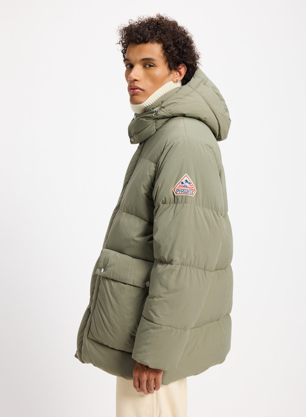 Doudoune pour homme Pyrenex Snuggle kaki