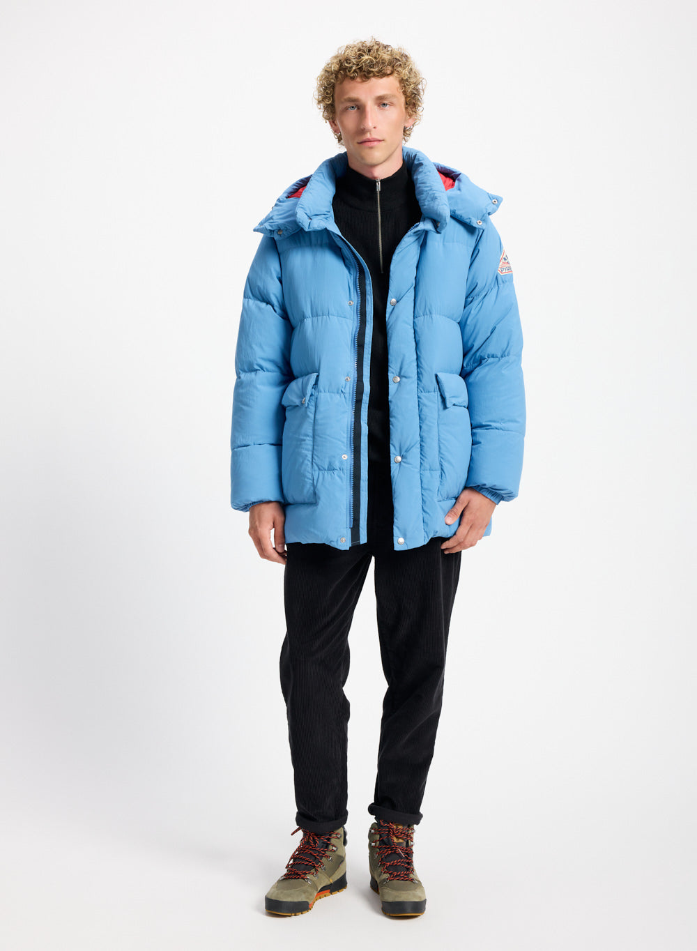Doudoune pour homme Pyrenex Snuggle bleu ciel