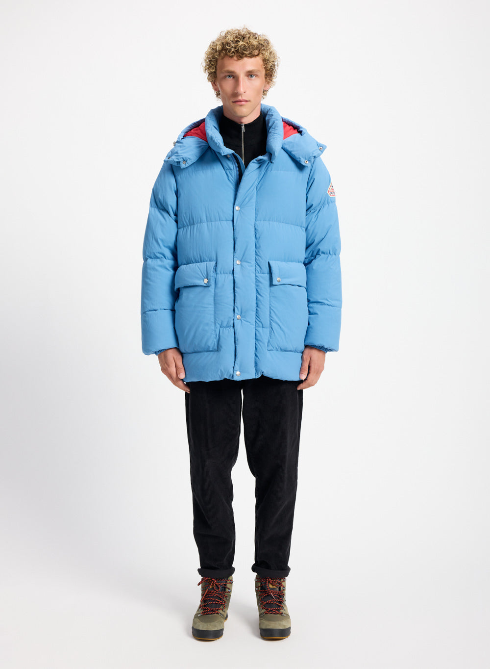 Doudoune pour homme Pyrenex Snuggle bleu ciel