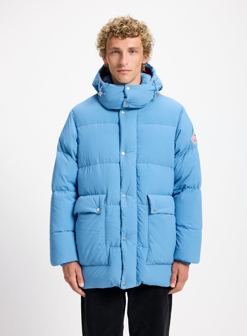 Doudoune pour homme Pyrenex Snuggle bleu ciel