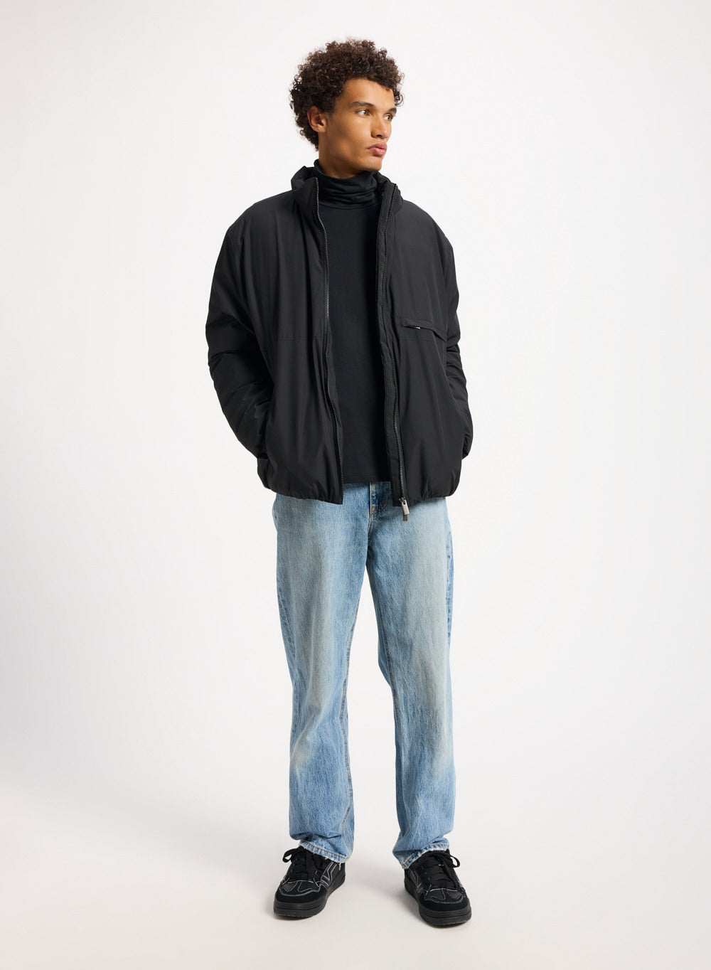 Blouson en duvet pour homme Pyrenex Spectre noir