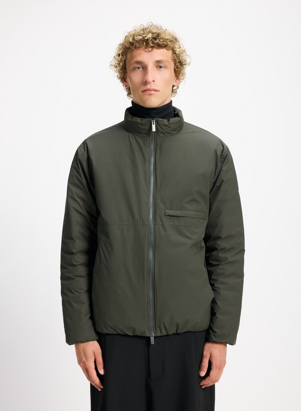 Blouson en duvet pour homme Pyrenex Spectre kaki