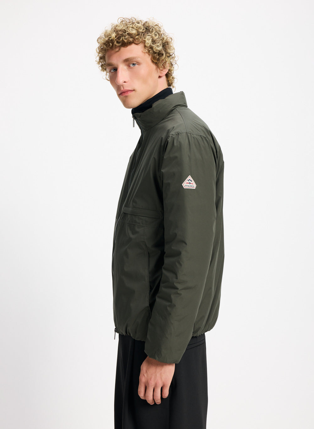 Blouson en duvet pour homme Pyrenex Spectre kaki