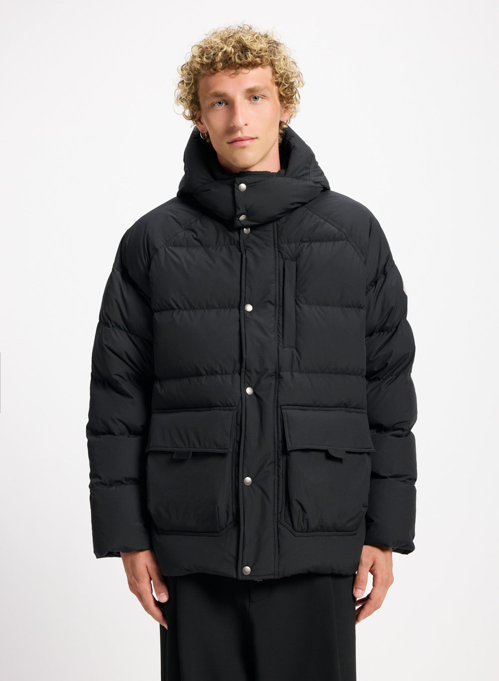 Doudoune hiver homme en duvet naturel Pyrenex Voyager noire