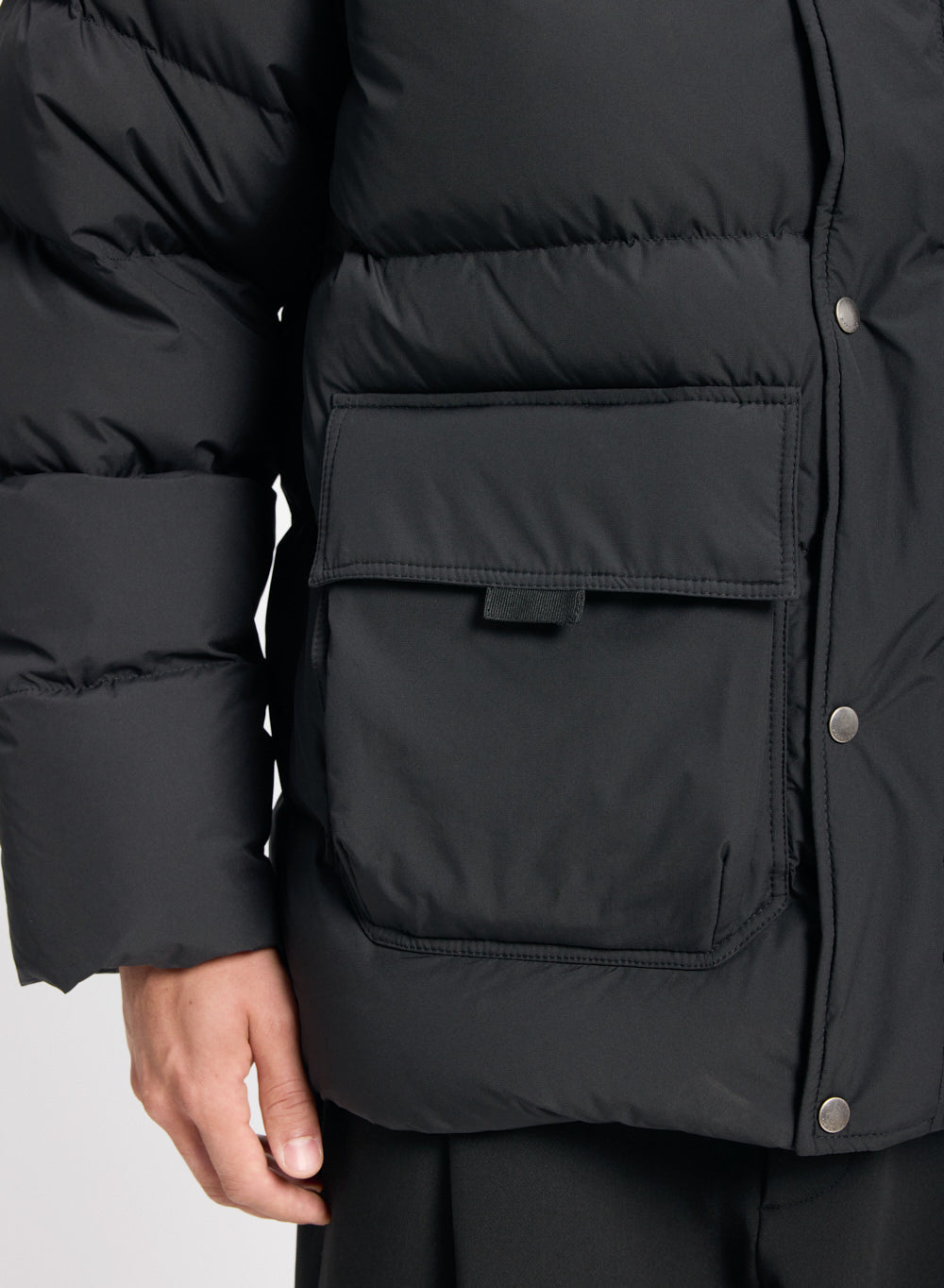 Doudoune hiver homme en duvet naturel Pyrenex Voyager noire