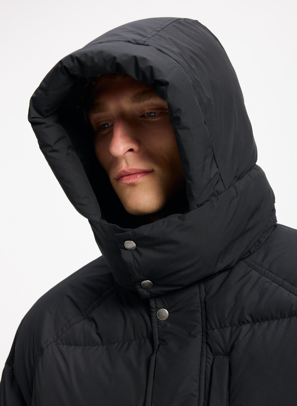 Doudoune hiver homme en duvet naturel Pyrenex Voyager noire