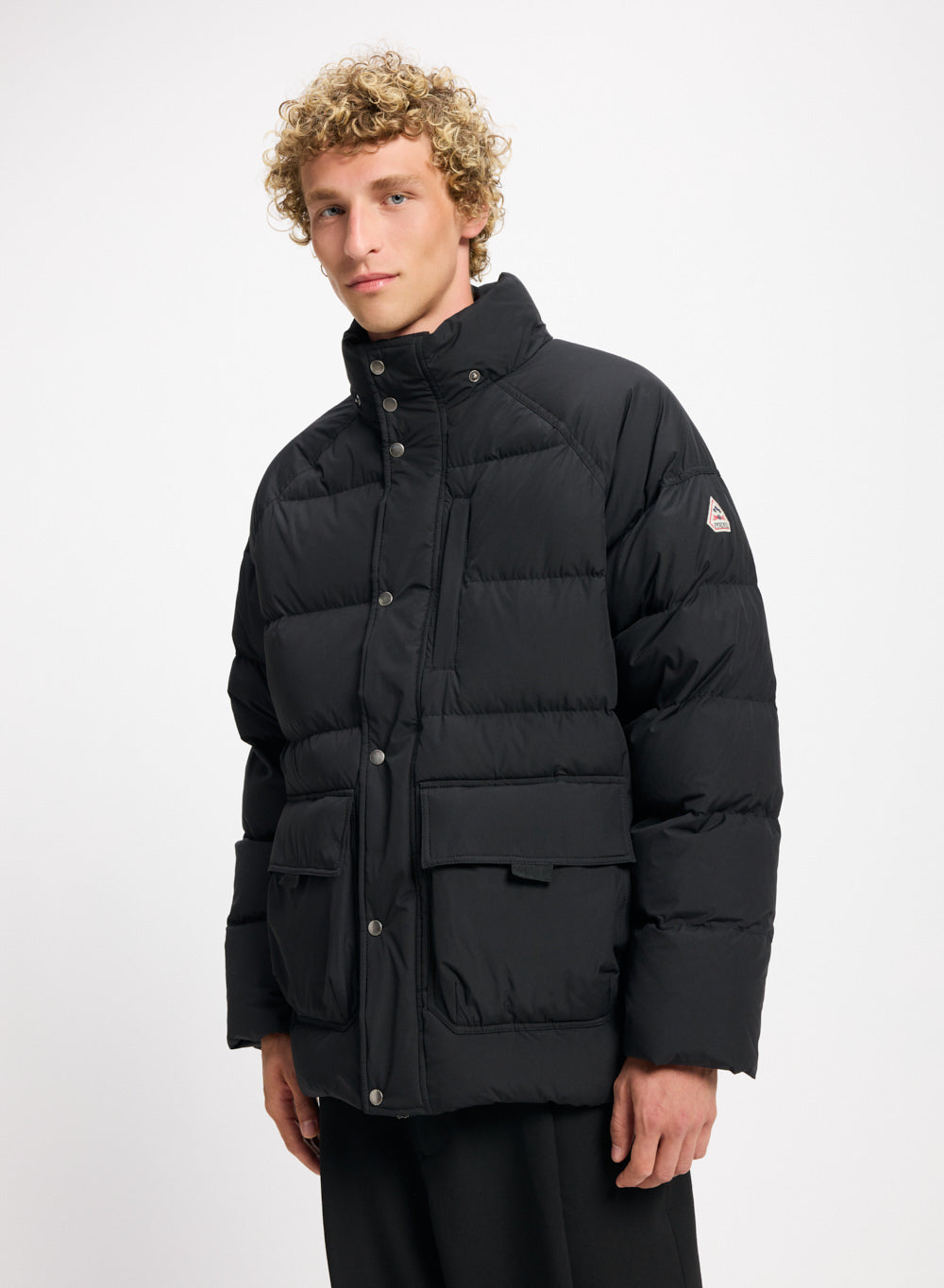 Doudoune hiver homme en duvet naturel Pyrenex Voyager noire