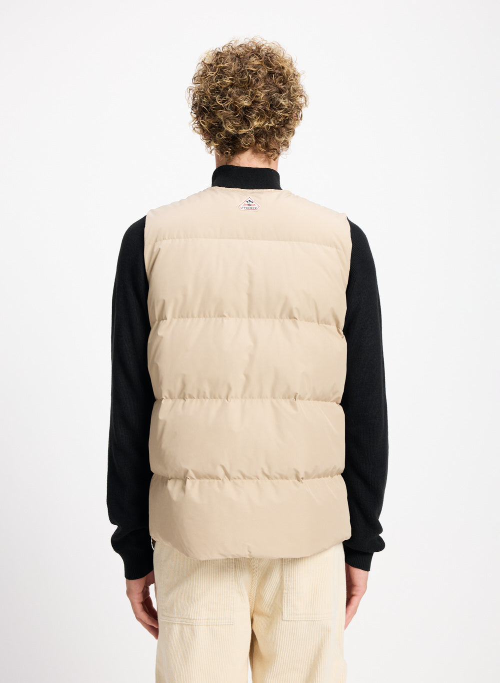 Doudoune sans manches homme Pyrenex Solace beige