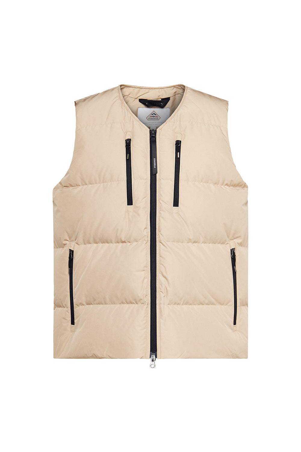 Doudoune sans manches homme Pyrenex Solace beige