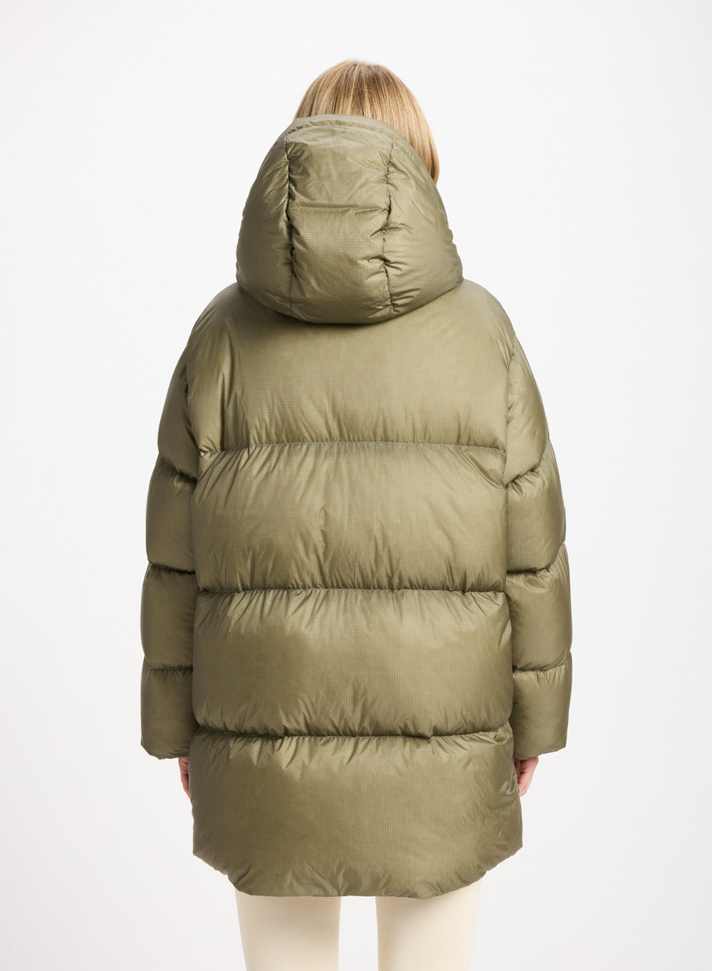 Doudoune chaude et ultra légère unisexe Pyrenex Shift Hooded Ripstop kaki