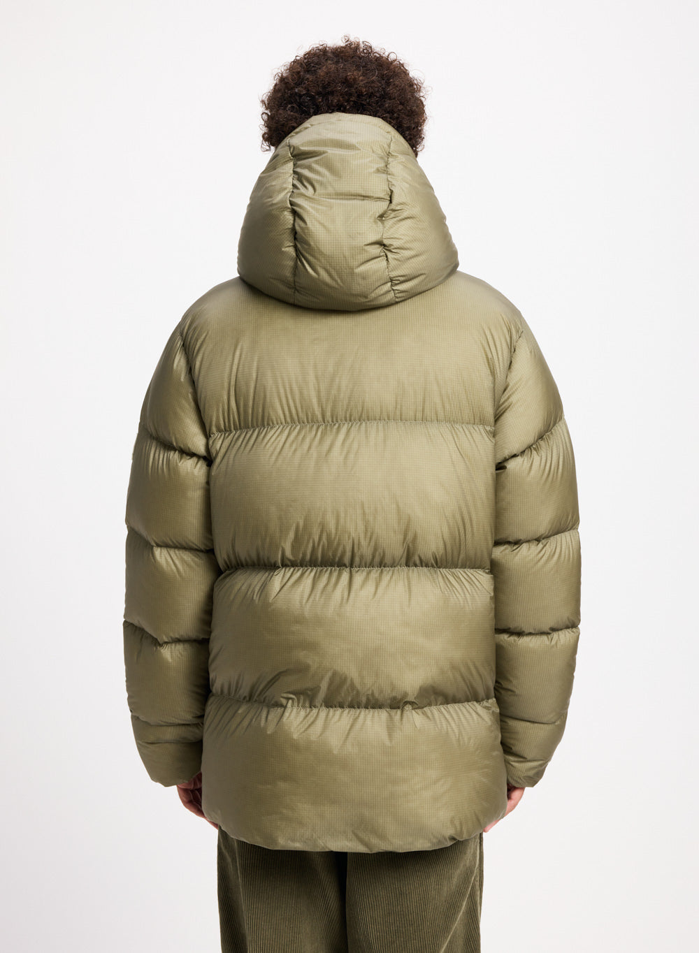 Doudoune chaude et ultra légère unisexe Pyrenex Shift Hooded Ripstop kaki