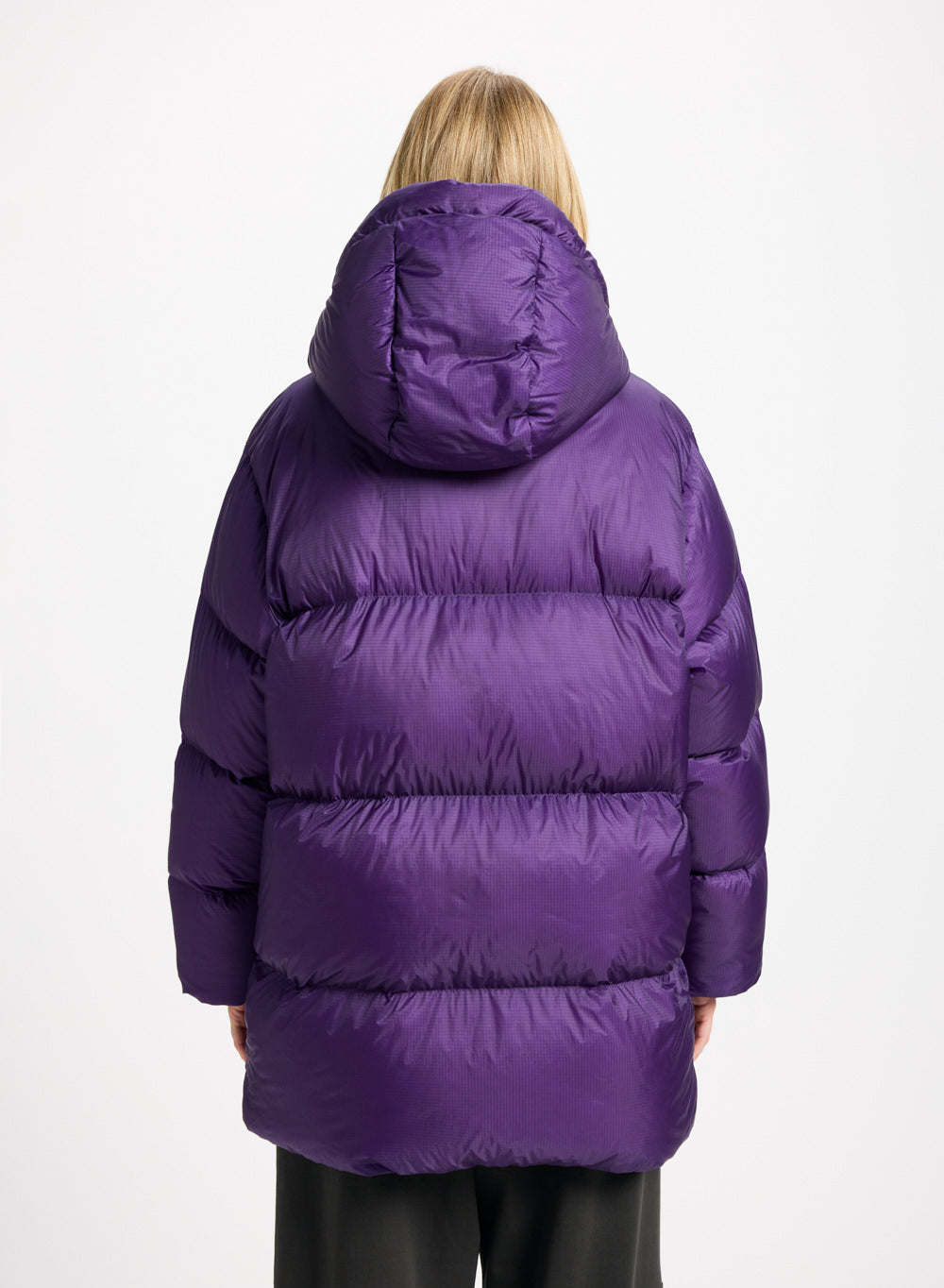 Doudoune chaude et ultra légère unisexe Pyrenex Shift Hooded Ripstop violette