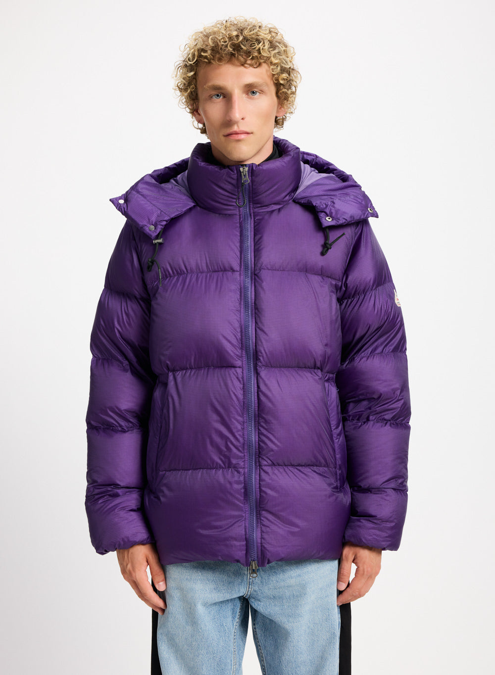 Doudoune chaude et ultra légère unisexe Pyrenex Shift Hooded Ripstop violette