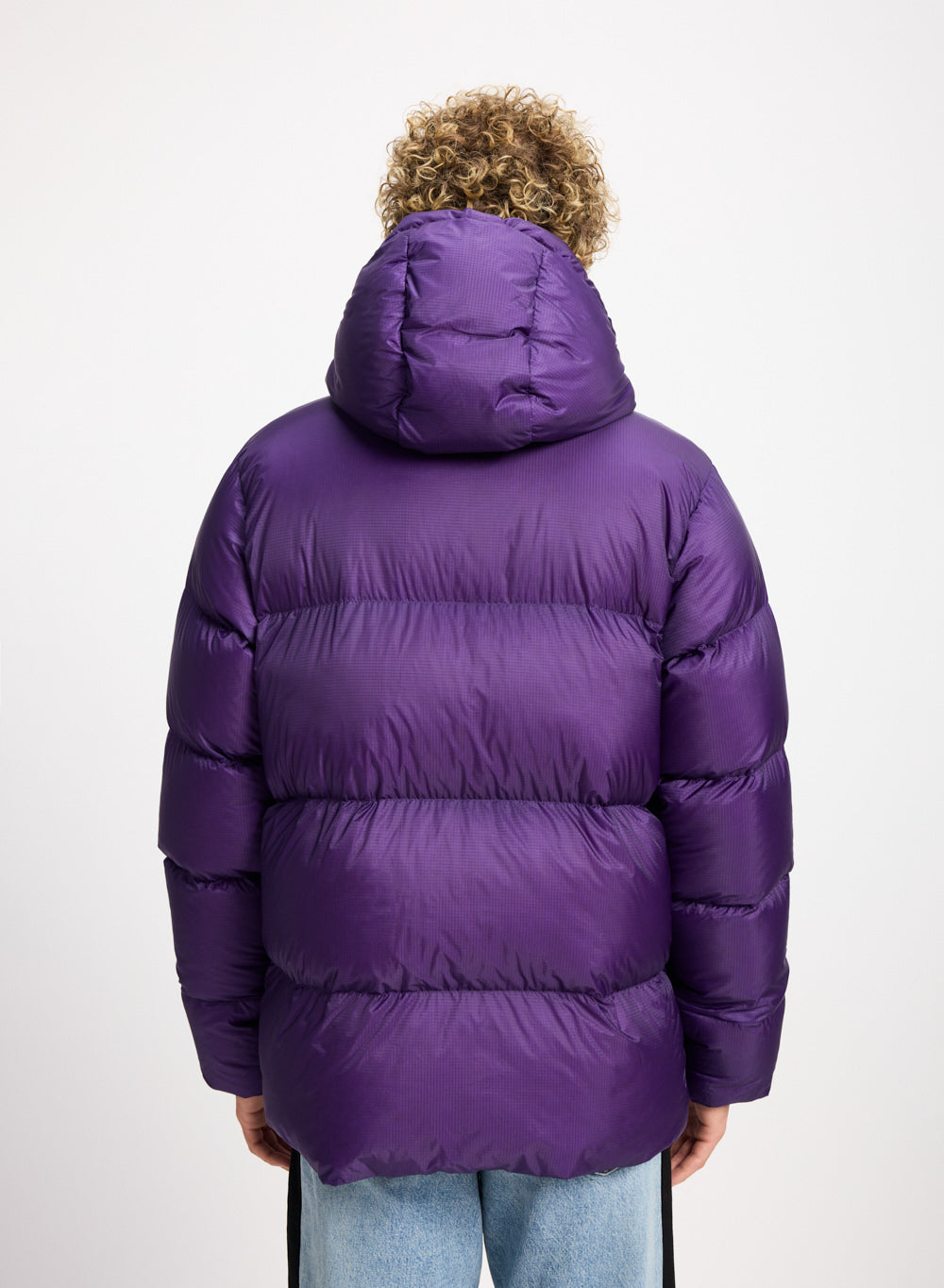 Doudoune chaude et ultra légère unisexe Pyrenex Shift Hooded Ripstop violette
