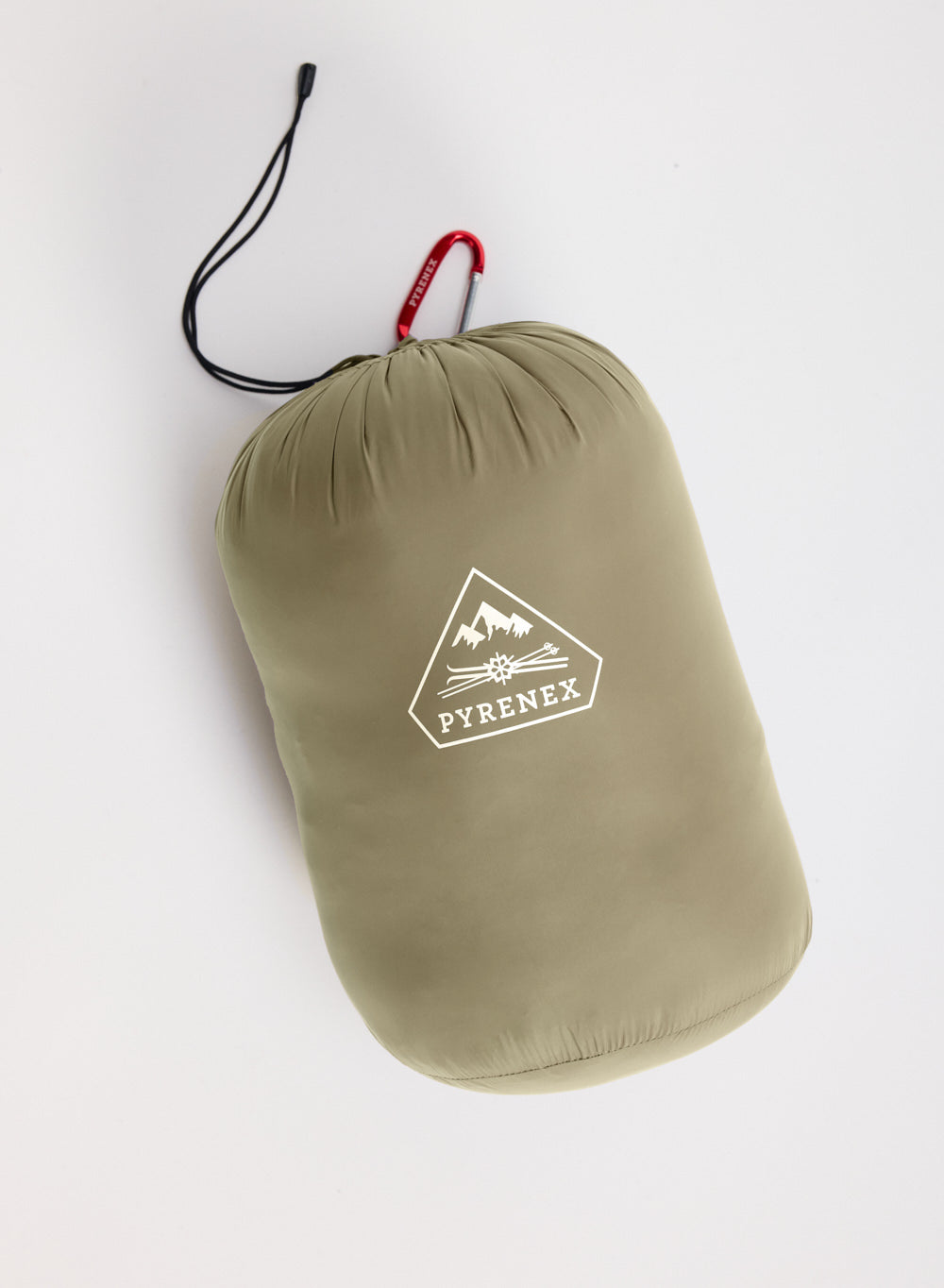 Doudoune hiver à capuche pour homme Pyrenex Helium kaki