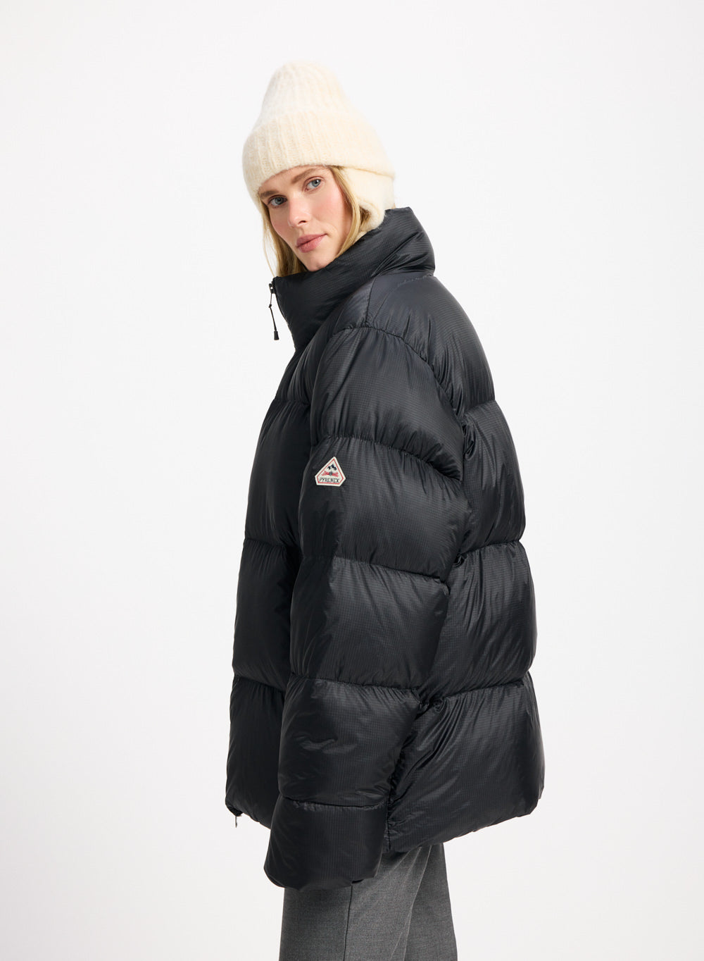 Doudoune unisexe chaude Pyrenex Shift Ripstop noire