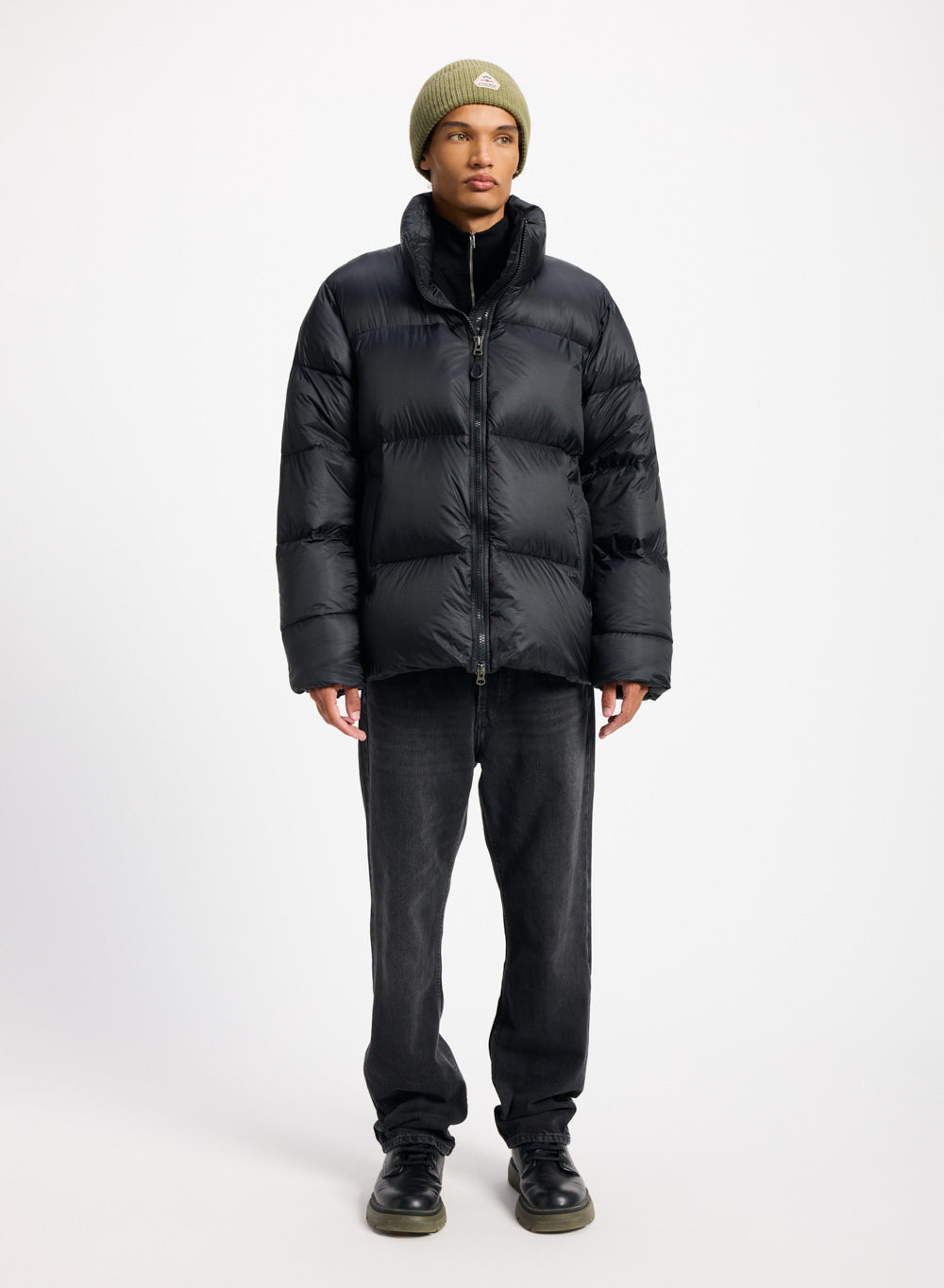 Doudoune unisexe chaude Pyrenex Shift Ripstop noire