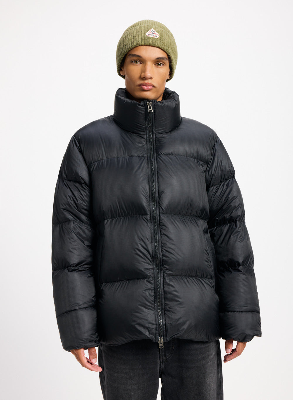 Doudoune unisexe chaude Pyrenex Shift Ripstop noire