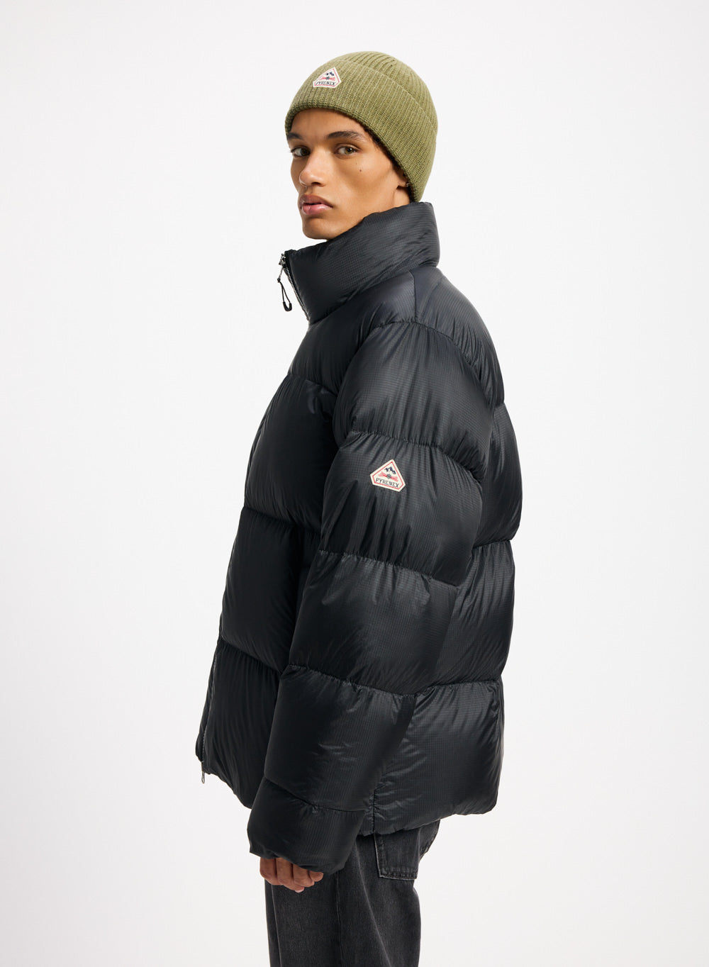 Doudoune unisexe chaude Pyrenex Shift Ripstop noire