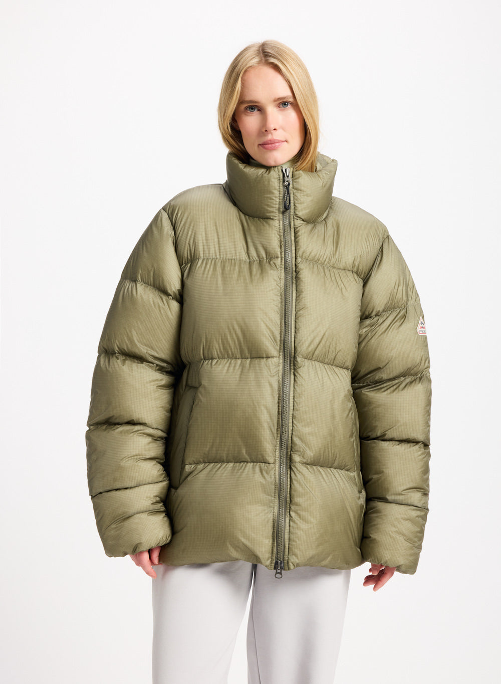 Doudoune unisexe Pyrenex Shift Ripstop khaki clair