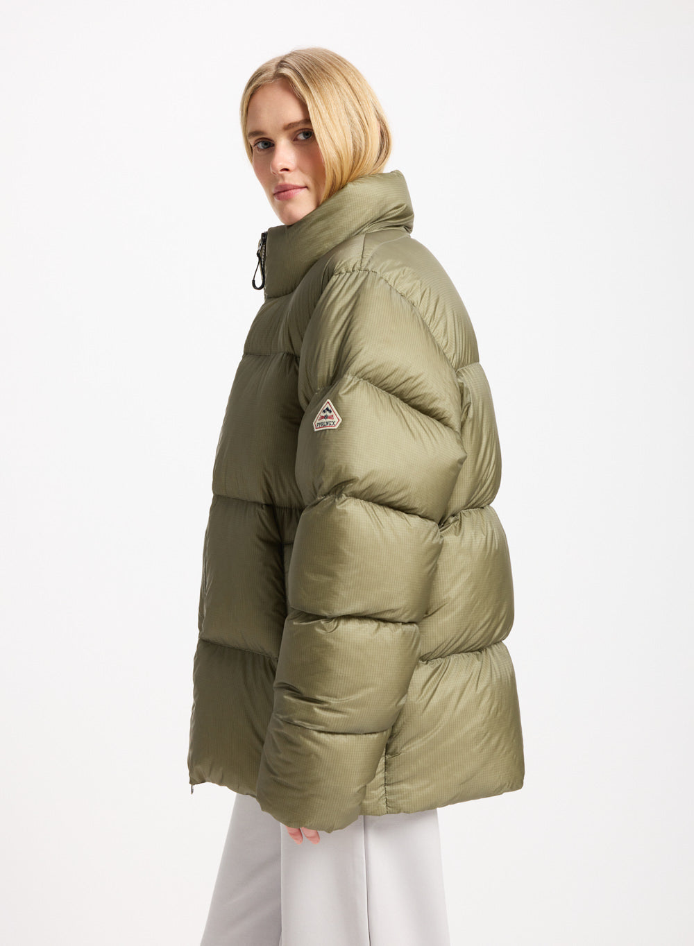 Doudoune unisexe Pyrenex Shift Ripstop khaki clair