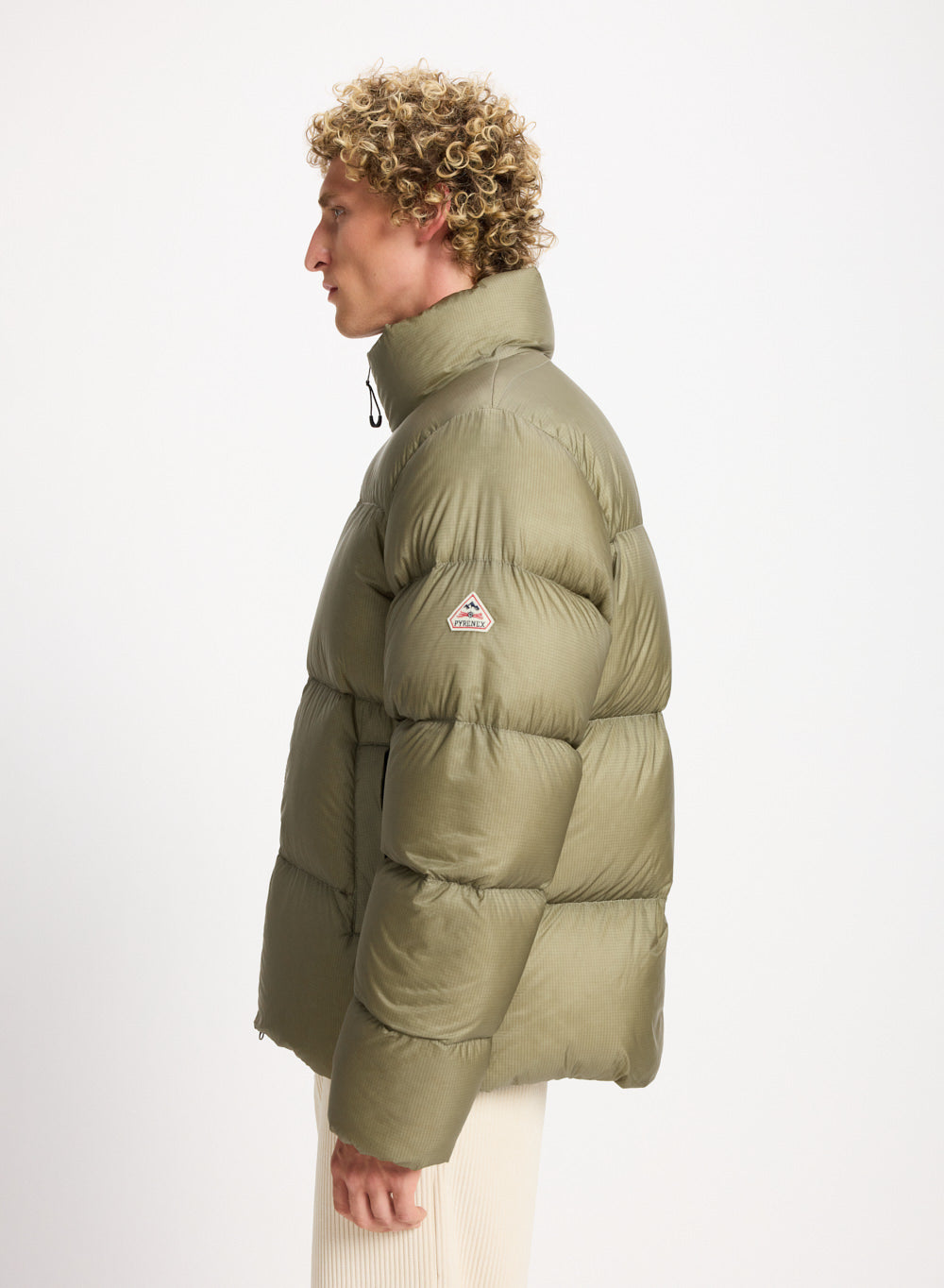 Doudoune unisexe Pyrenex Shift Ripstop khaki clair