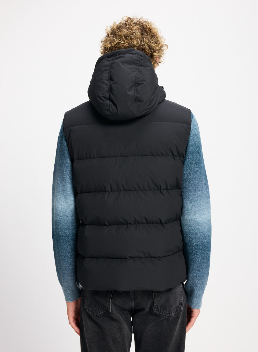 Doudoune sans-manche Pyrenex Spoutnic à capuche amovible noire