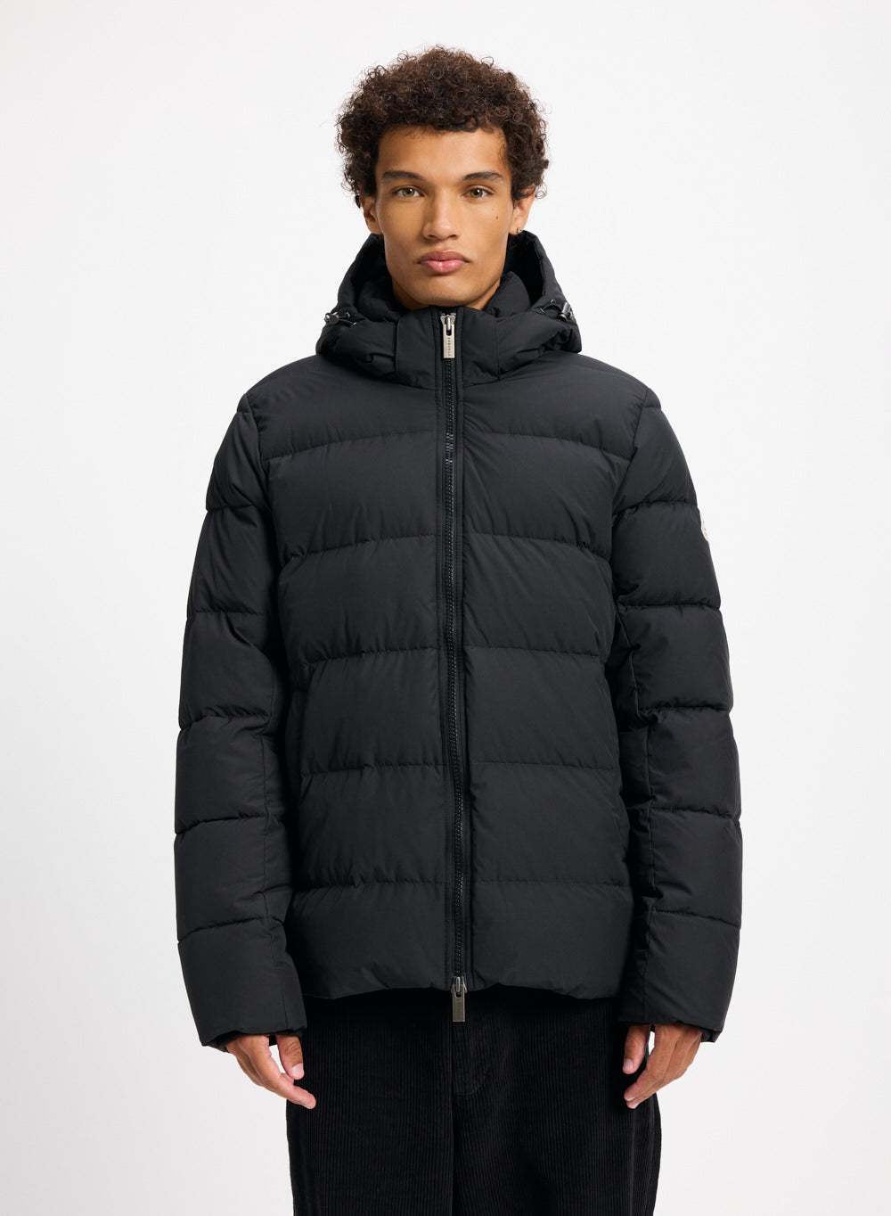 Doudoune à capuche amovible Pyrenex Spoutnic noire