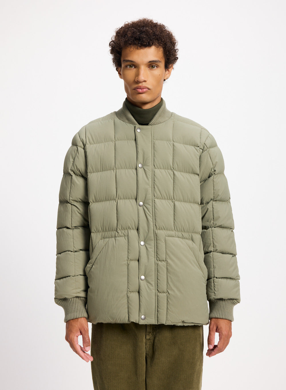 Veste doudoune homme Pyrenex Flight à piquage carré Mermaid