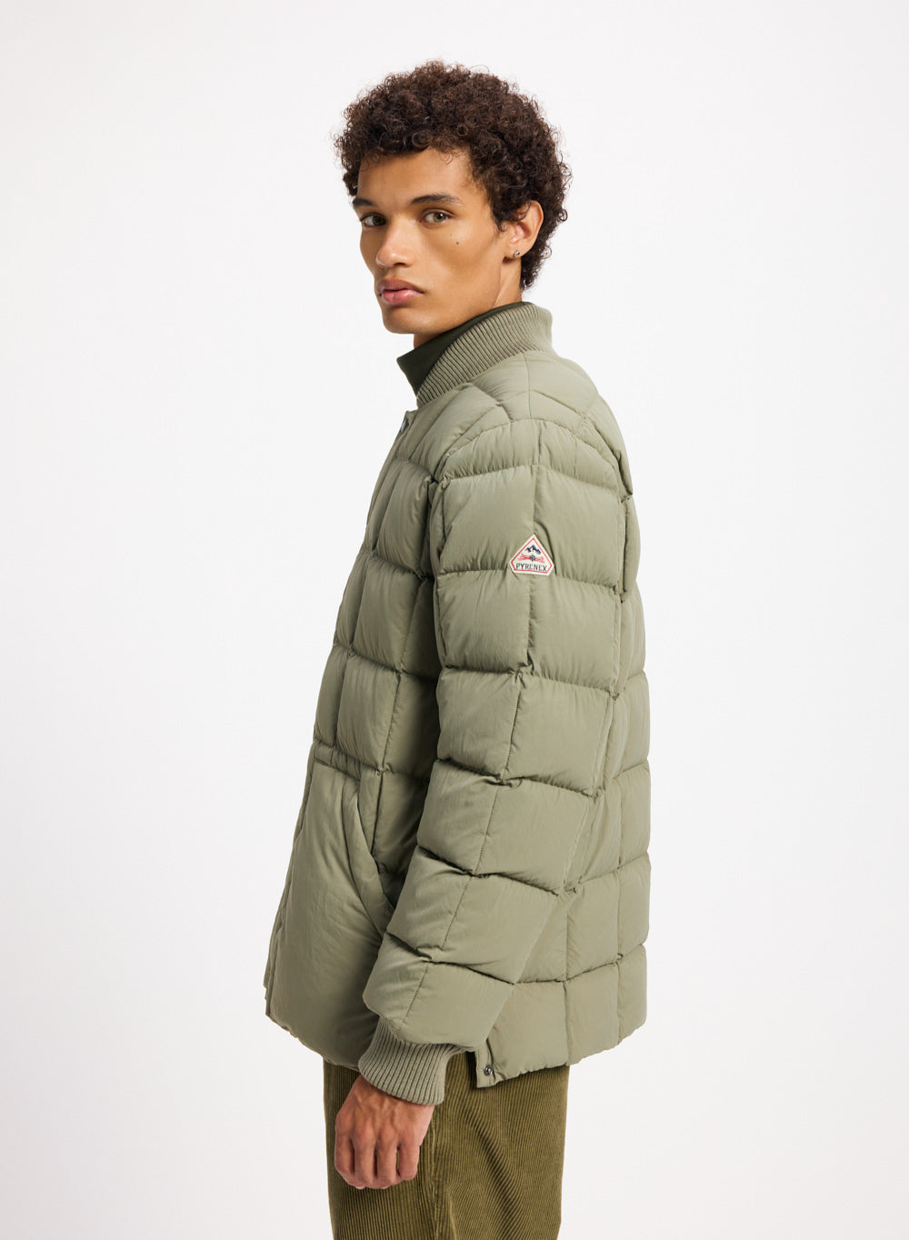 Veste doudoune homme Pyrenex Flight à piquage carré Mermaid