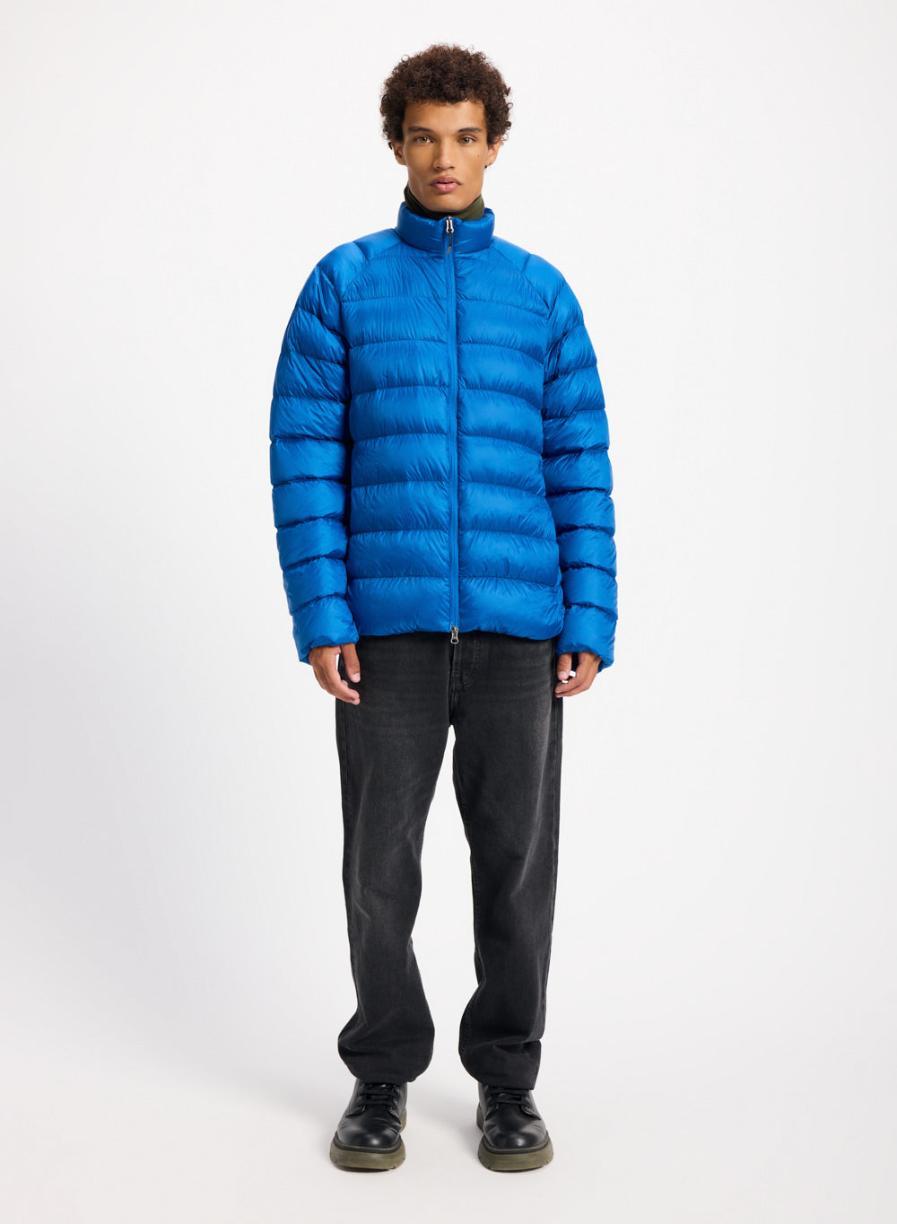 Doudoune ultra légère homme Pyrenex bleue