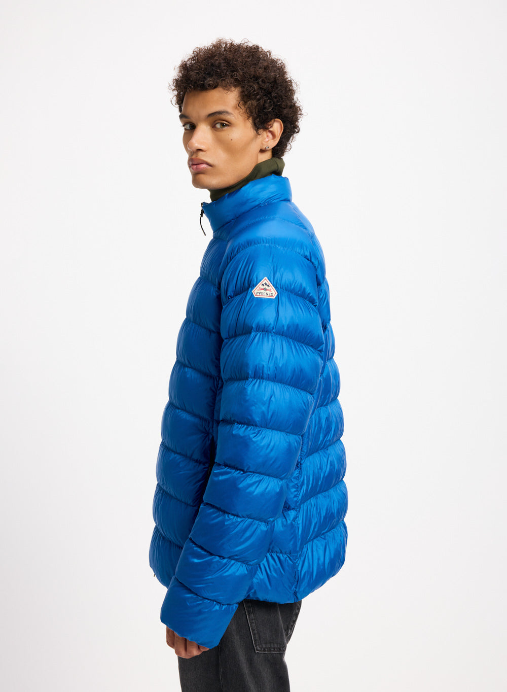 Doudoune ultra légère homme Pyrenex bleue