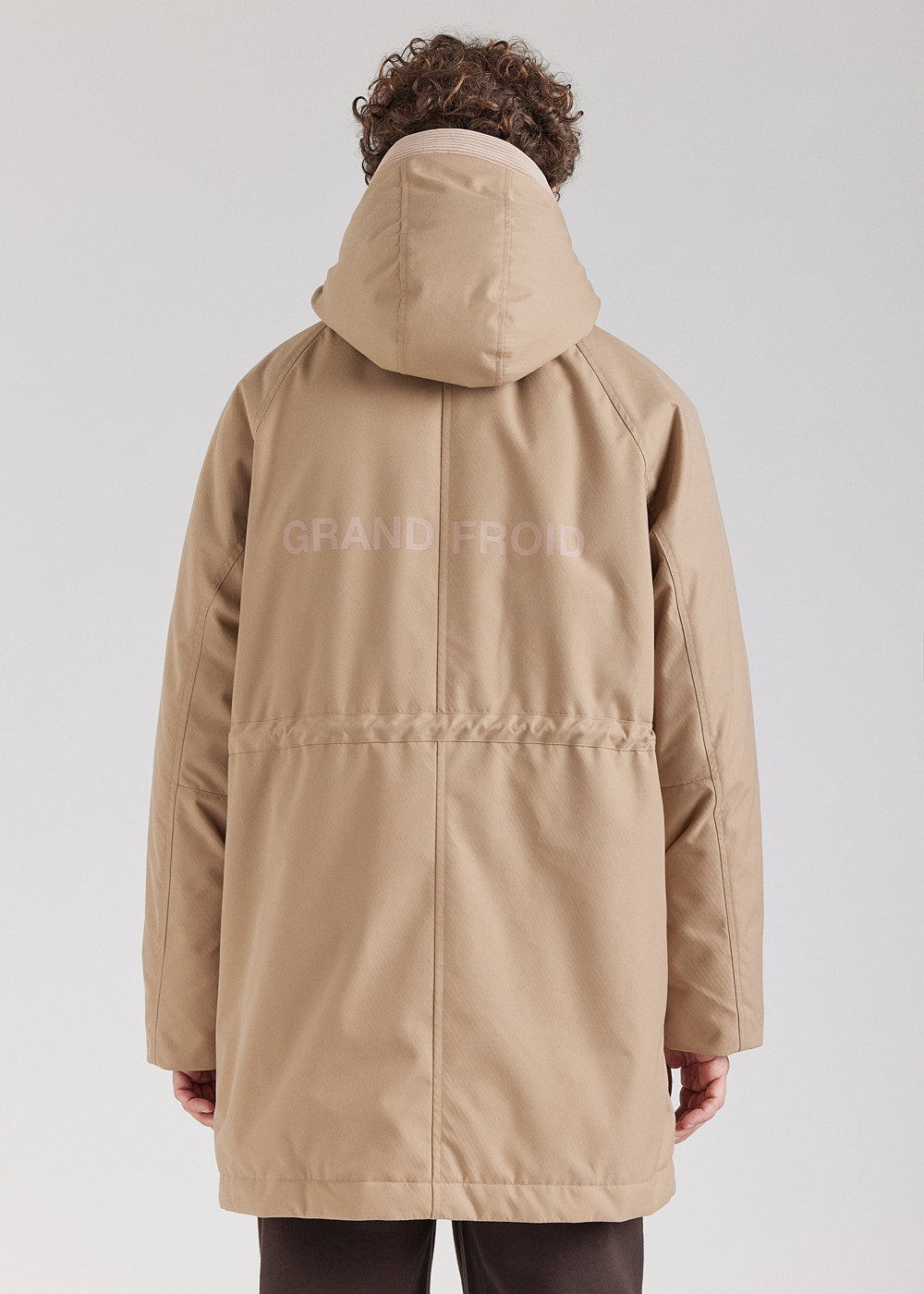 Parka hiver homme Pyrenex x Supakitch PRK Light Taupe