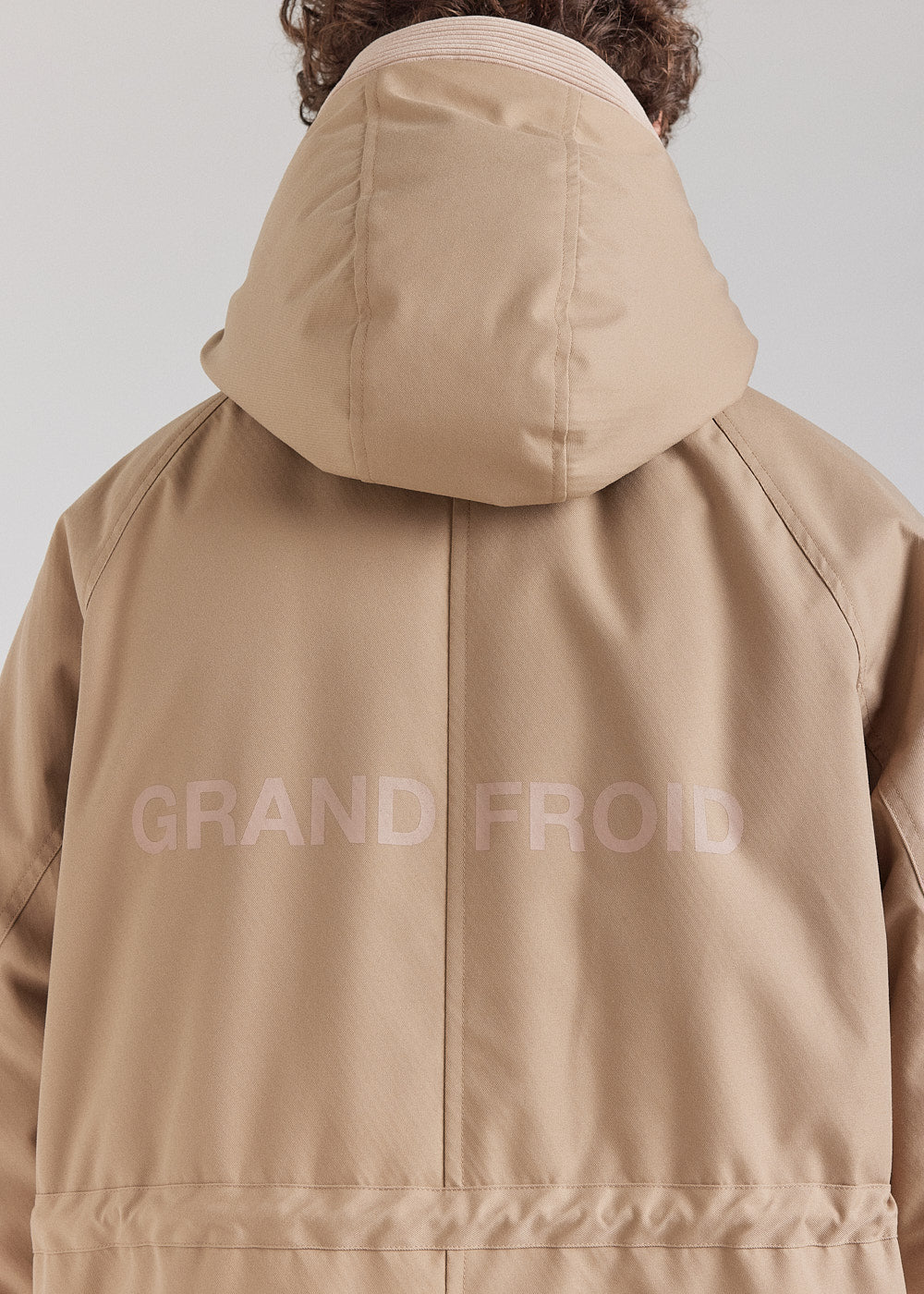 Parka hiver homme Pyrenex x Supakitch PRK Light Taupe