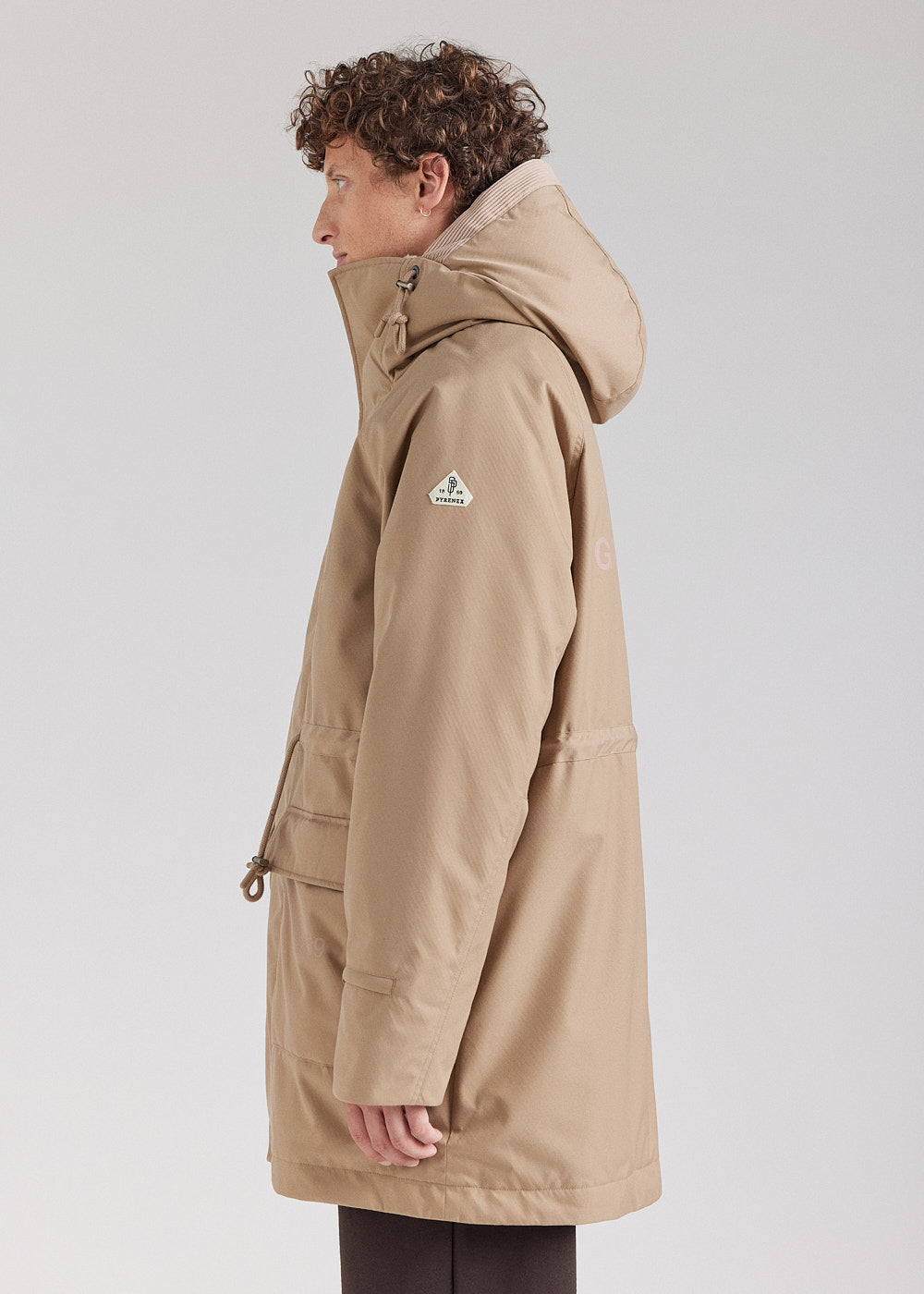 Parka hiver homme Pyrenex x Supakitch PRK Light Taupe
