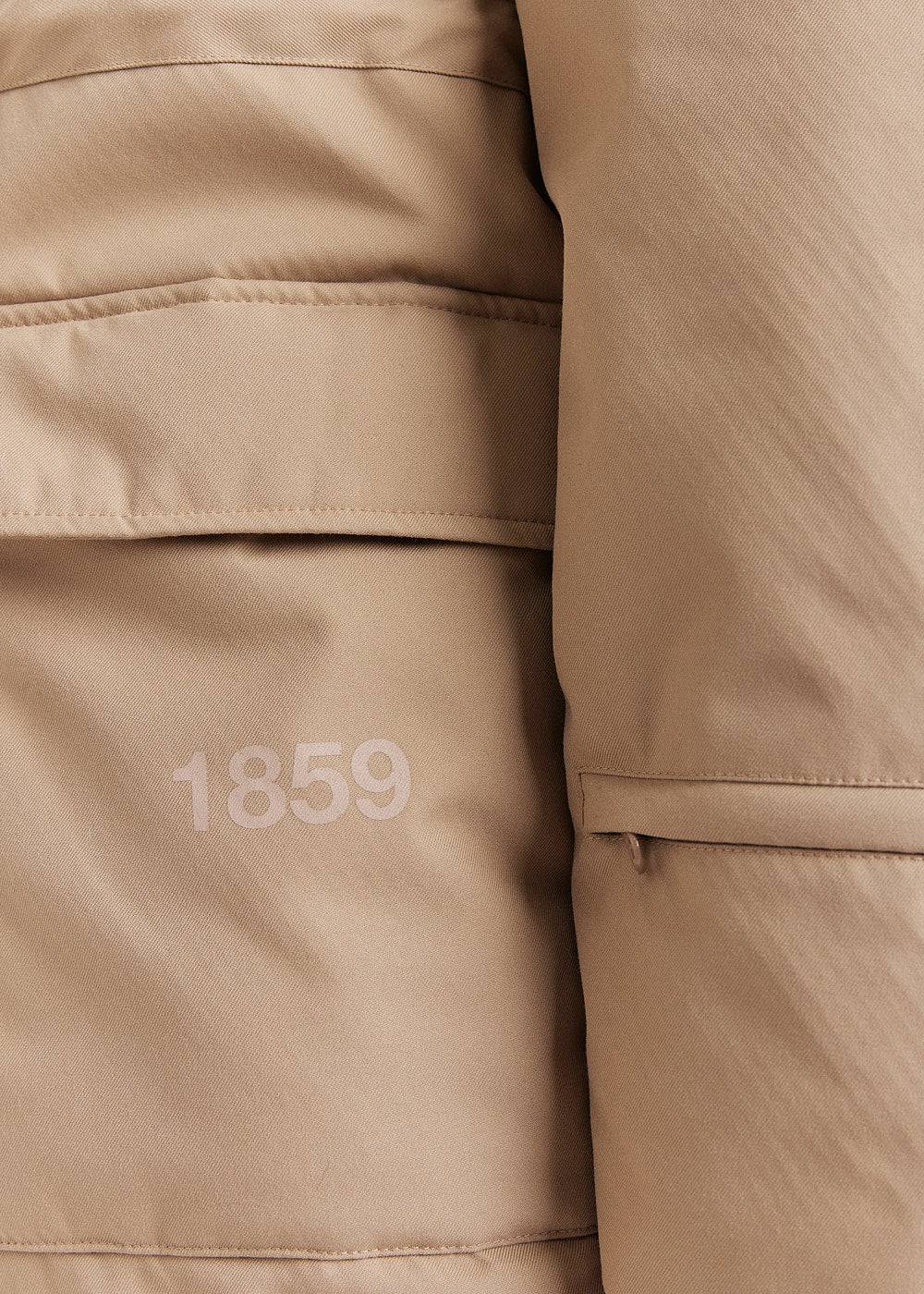 Parka hiver homme Pyrenex x Supakitch PRK Light Taupe