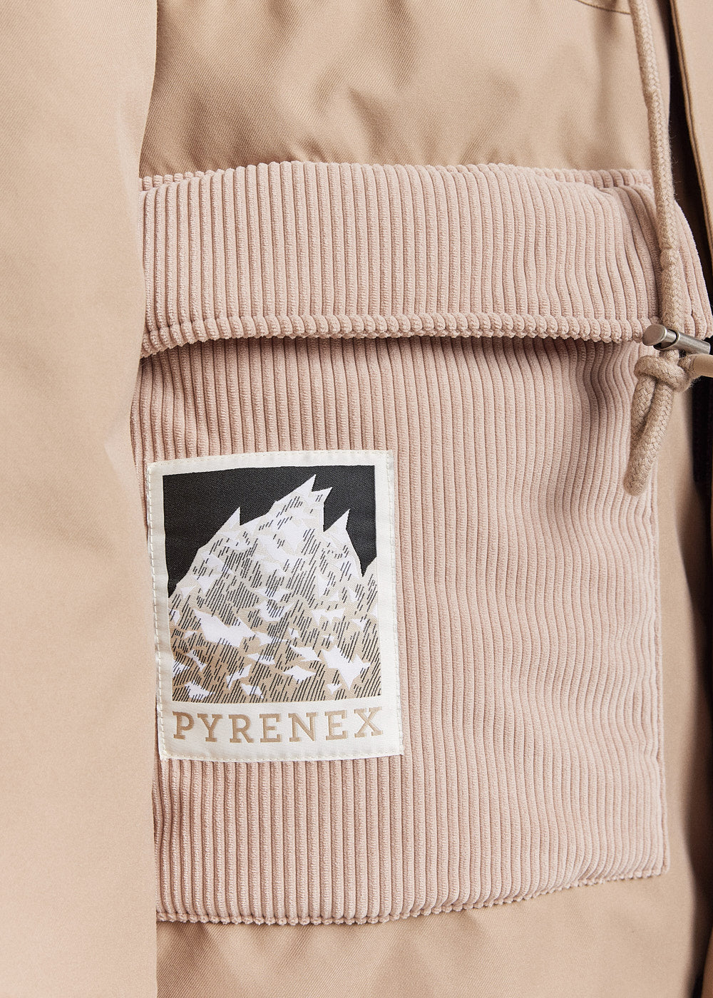 Parka hiver homme Pyrenex x Supakitch PRK Light Taupe