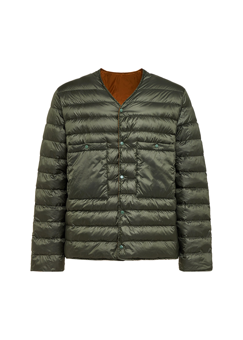 Doudoune légère réversible pour homme Pyrenex Ando bronze brown