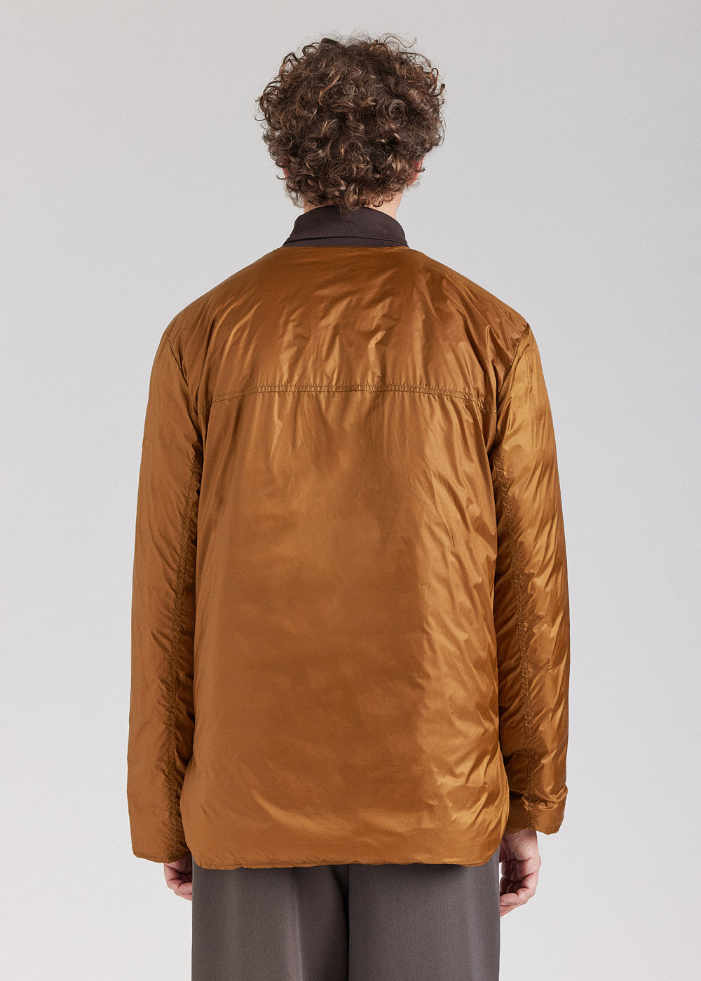 Doudoune légère réversible pour homme Pyrenex Ando bronze brown