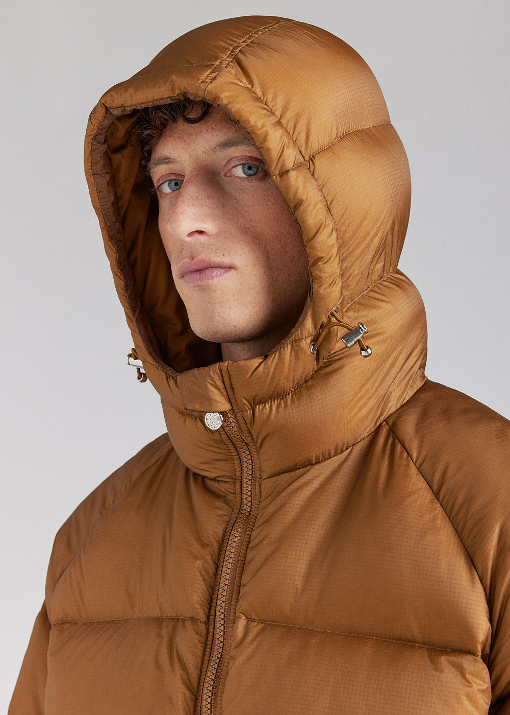 Doudoune unisexe pyrenex Sten ripstop bronze brown