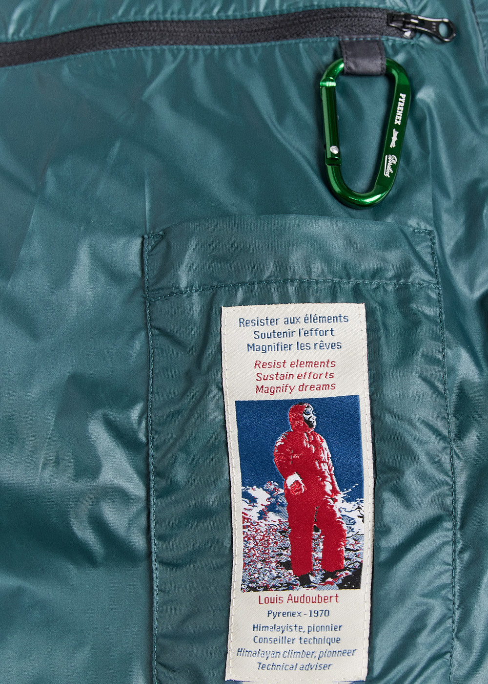 Doudoune unisexe Audoubert Pyrenex x Paraboot noire