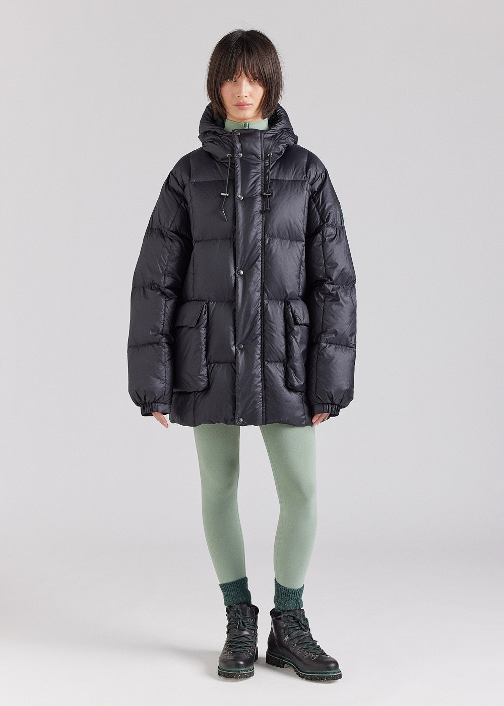 Doudoune unisexe Audoubert Pyrenex x Paraboot noire