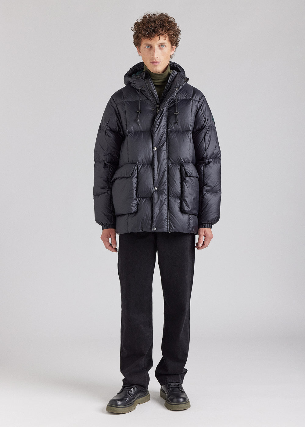 Doudoune unisexe Audoubert Pyrenex x Paraboot noire