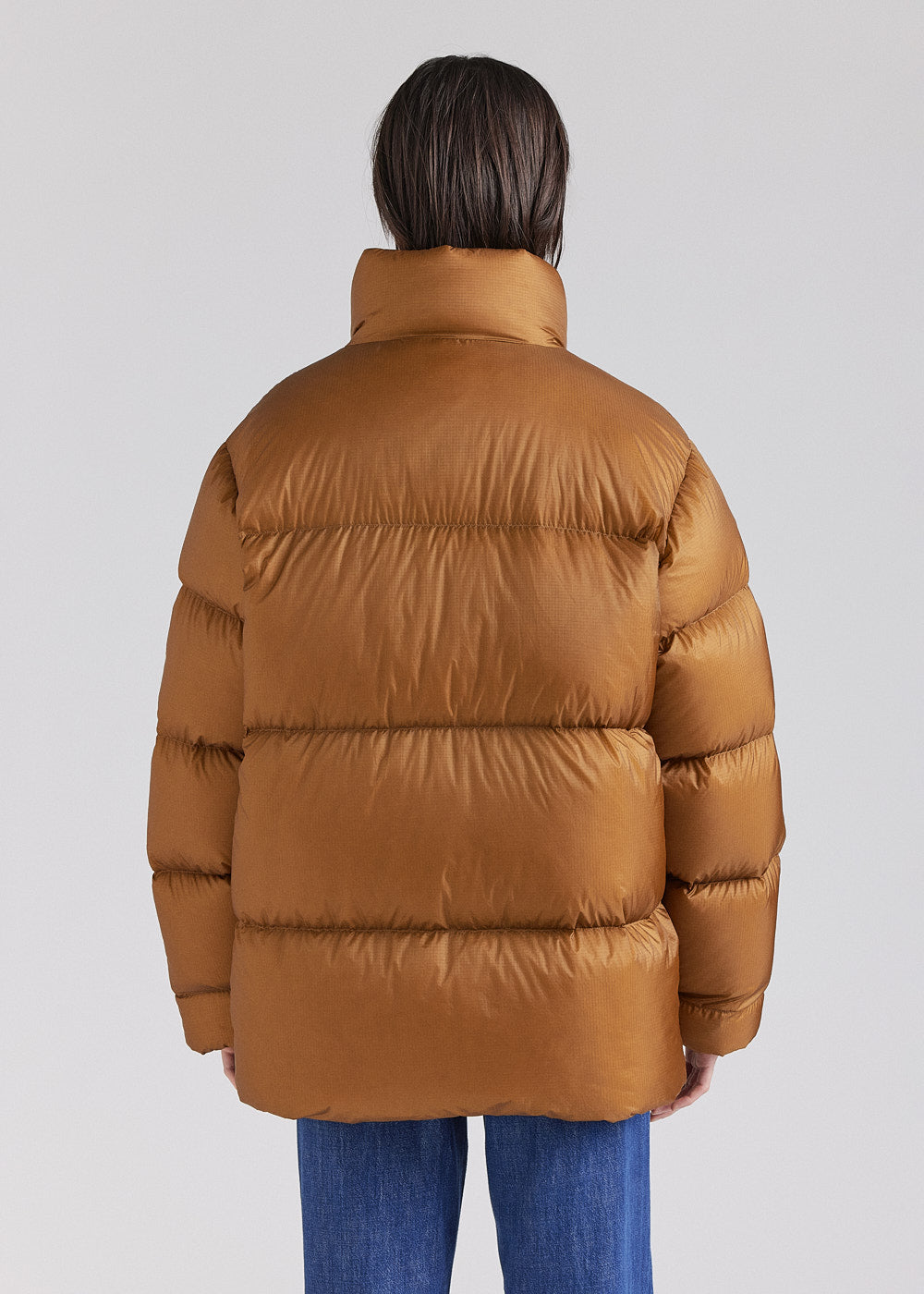Doudoune unisexe chaude Pyrenex Shift Ripstop bronze brown